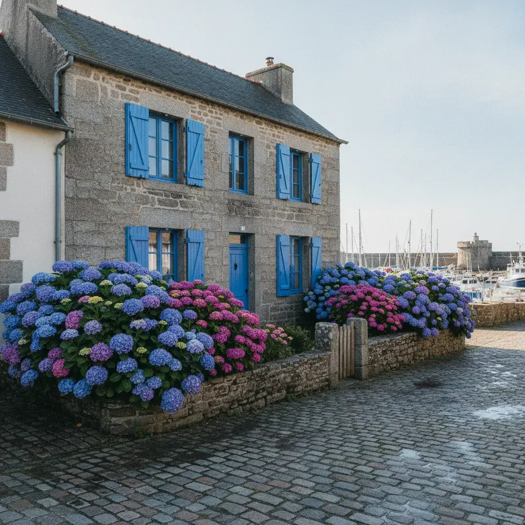 La maison et son jardin clos