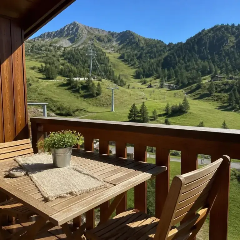 Appartement pour 3 personnes à Isola, Appartement Alpages à Isola 2000