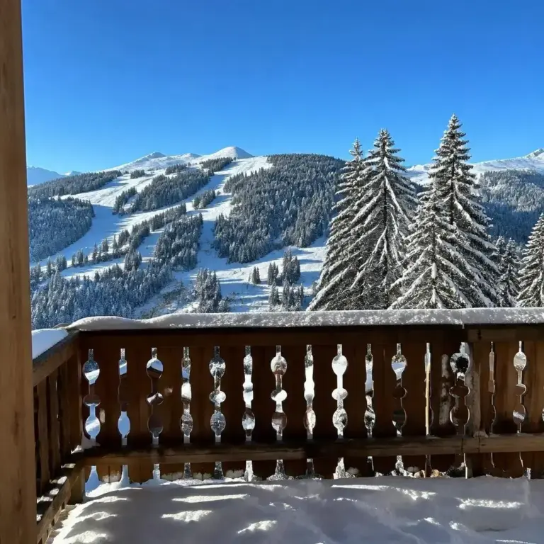 Appartement pour 6 personnes à Les Gets, Appartement avec vue à Les Gets