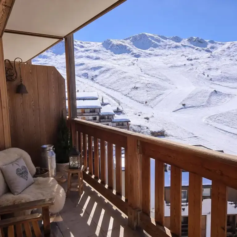 Appartement pour 6 personnes à Les Belleville, Appartement spacieux au pied des pistes