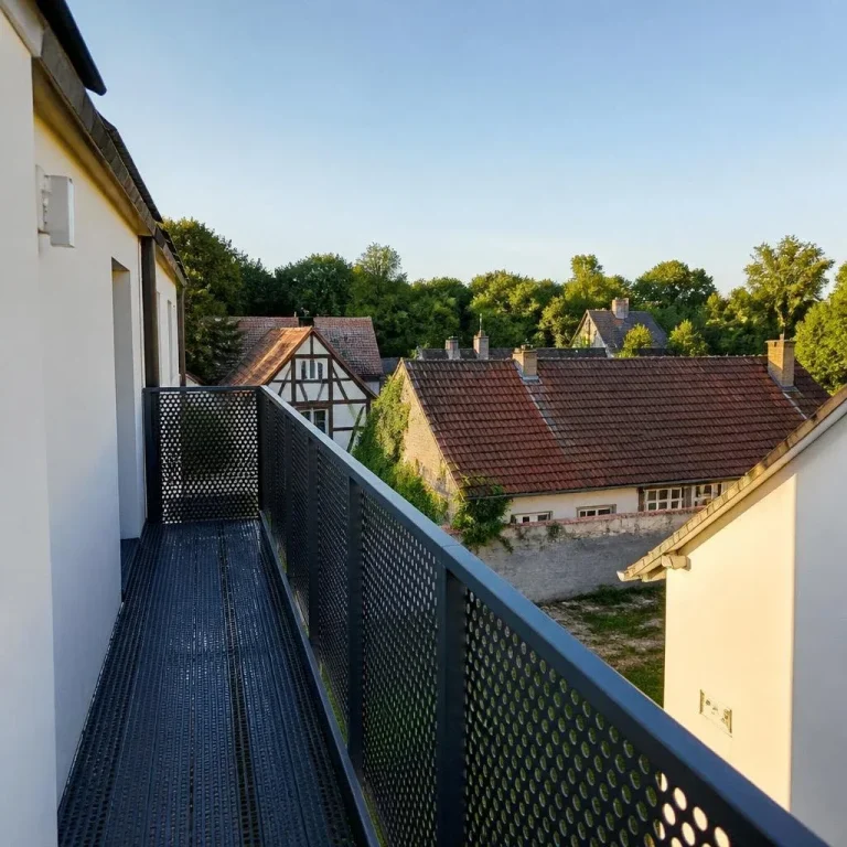 Appartement pour 3 personnes à Gerstheim, Balcon sur les Toits