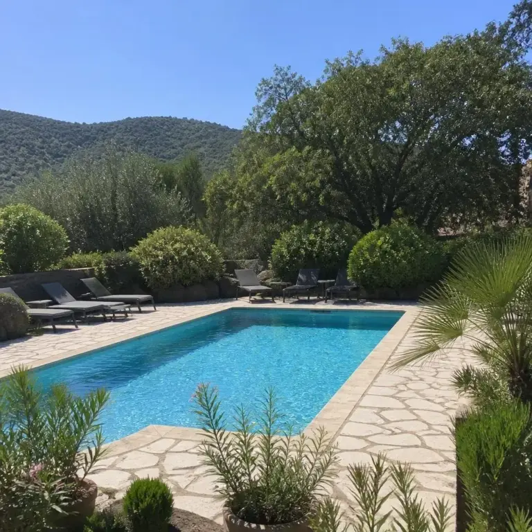 Mas ou bastide pour 11 personnes à Propriano, Bastide et piscine à Propriano