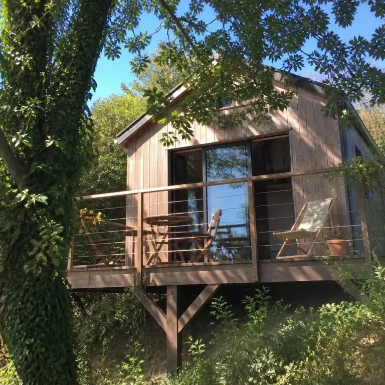Cabane pour 3 personnes à Pont-Croix, Cabane des Barriques