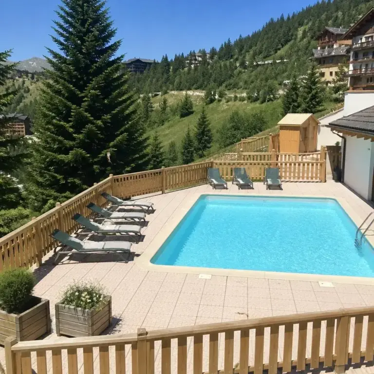 Duplex pour 5 personnes à Isola, Chalet Alpages à Isola 2000
