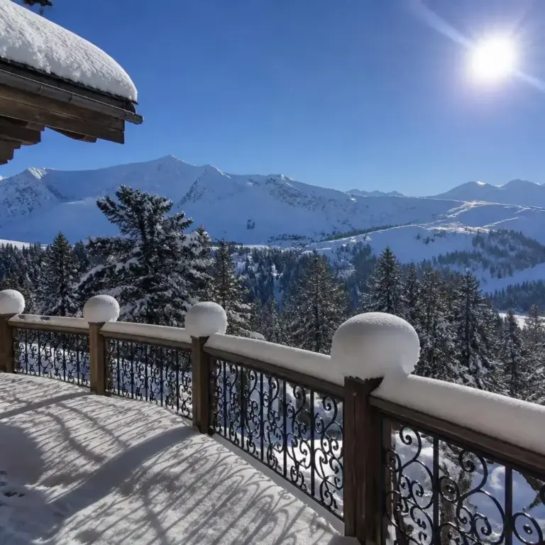 Chalet pour 14 personnes à Hauteluce, Chalet chaleureux à Les Saisies