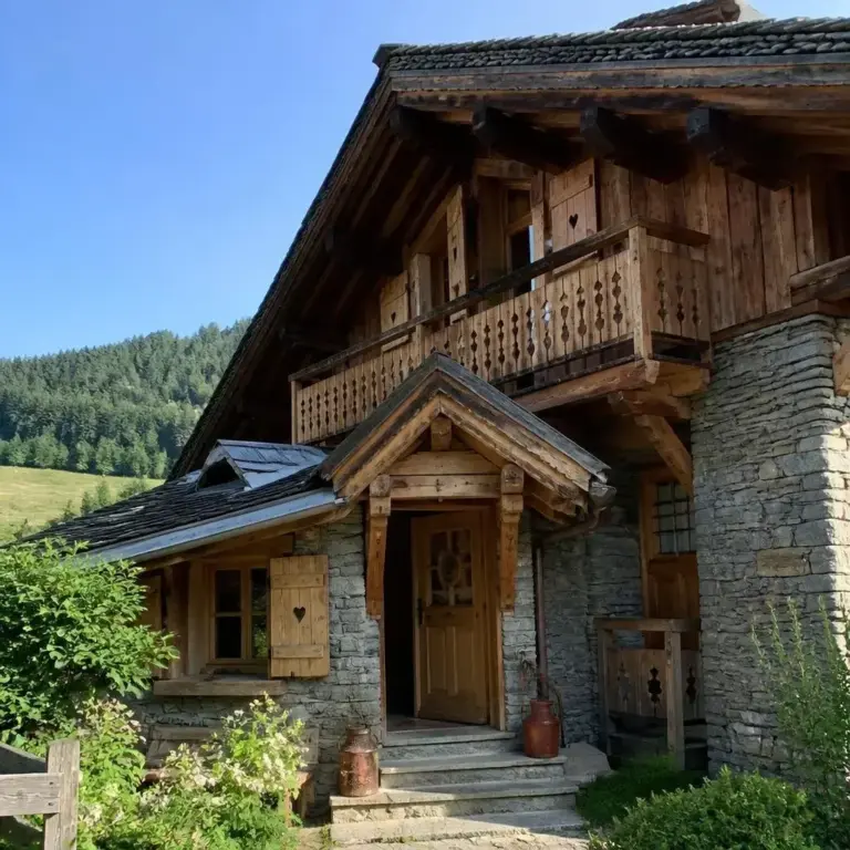 Chalet pour 12 personnes à Les Gets, Chalet de Montagne à Les Gets