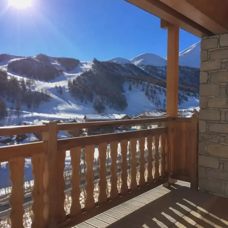 Studio pour 3 personnes à Montgenèvre, Chalet des Alpes à Montgenèvre
