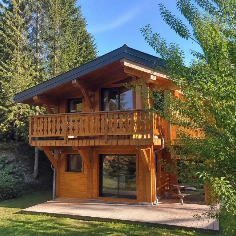 Chalet pour 12 personnes à Saint-Baldoph, Chalet des Ardoises