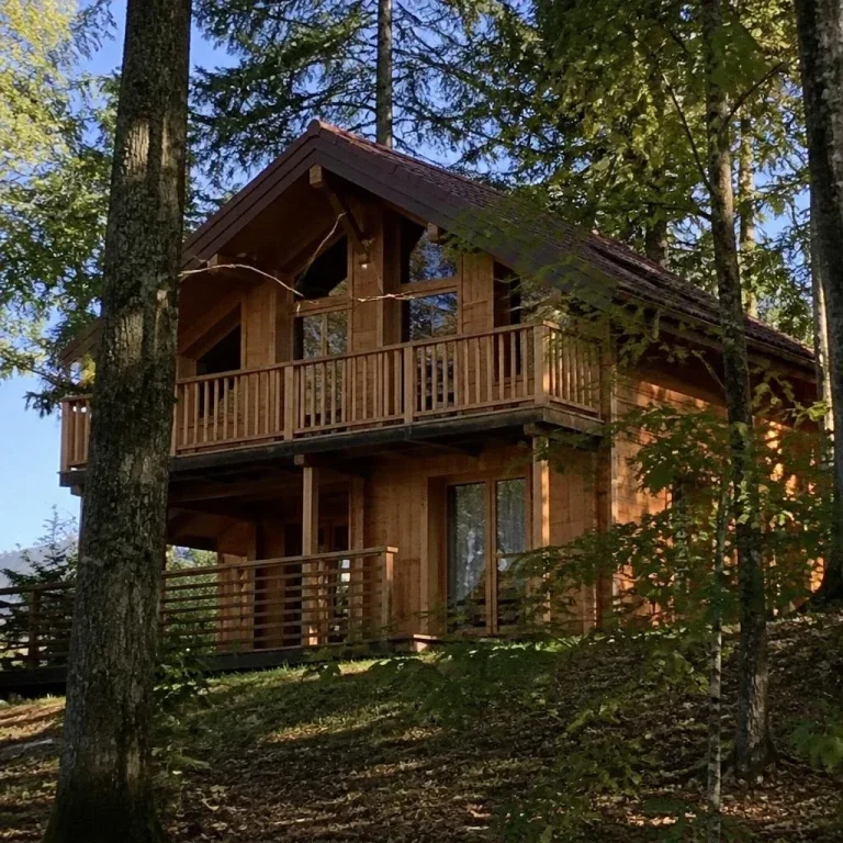 Chalet pour 10 personnes à Clairvaux-les-Lacs, Chalet des Bruyères