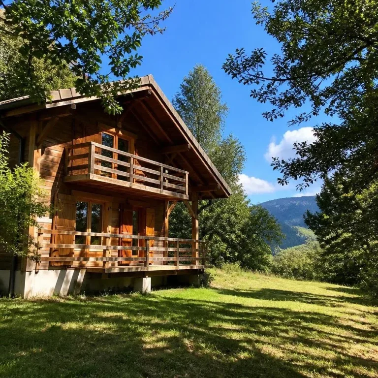 Chalet pour 10 personnes à Beaulieu, Chalet des Cimes