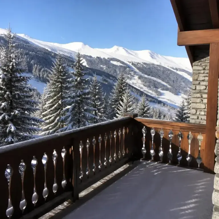 Appartement pour 2 personnes à Les Allues, Charmant appartement au pied des pistes