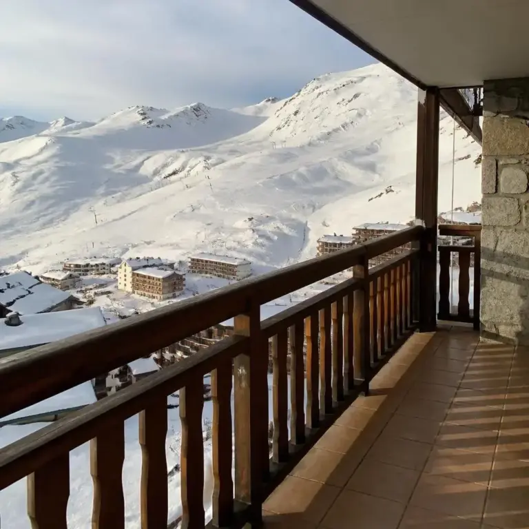 Duplex pour 6 personnes à Les Belleville, Duplex confortable au pied des pistes