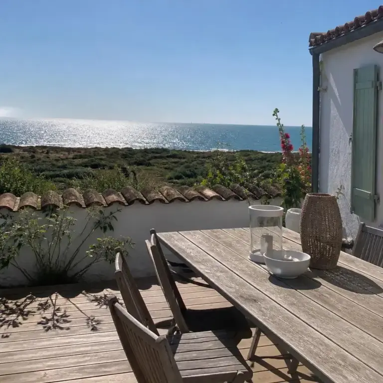 Duplex pour 8 personnes à Loix, Duplex en bord de mer à Loix