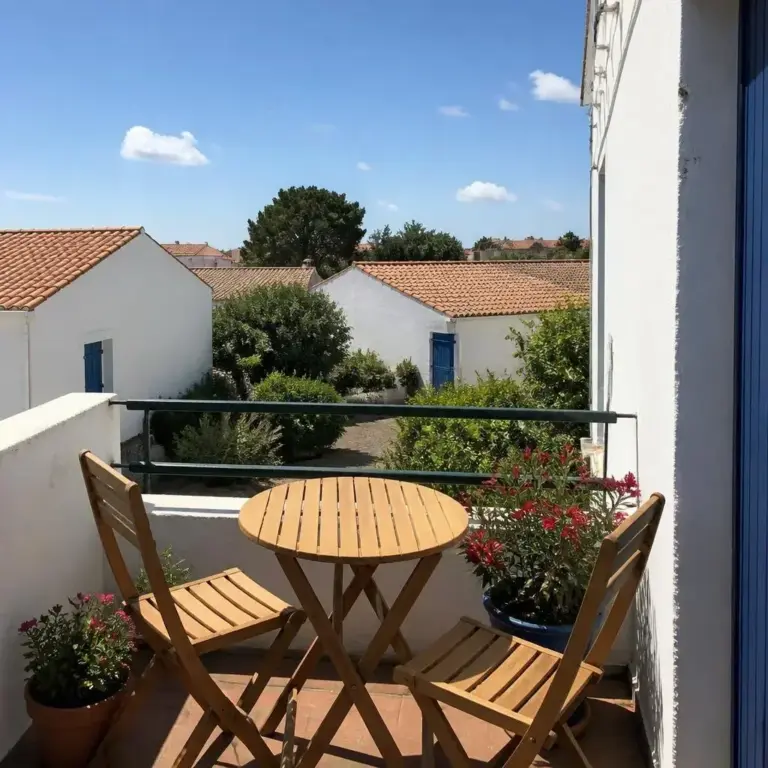 Studio pour 3 personnes à L'Épine, Évasion au bord de l&rsquo;eau