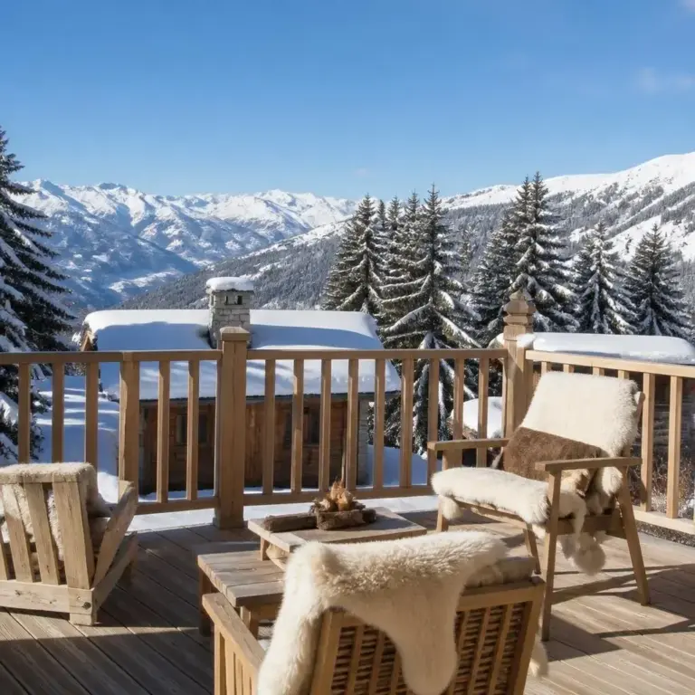 Gîte pour 5 personnes à Courchevel, Gîte chaleureux et confortable à Courchevel