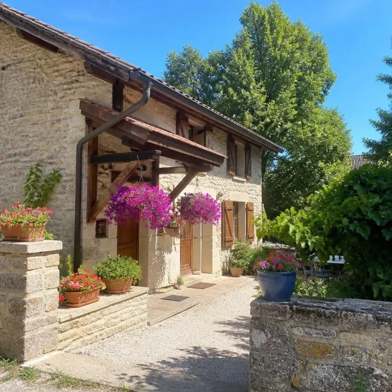 Gîte pour 8 personnes à Bâgé-Dommartin, Gîte des Ardoises