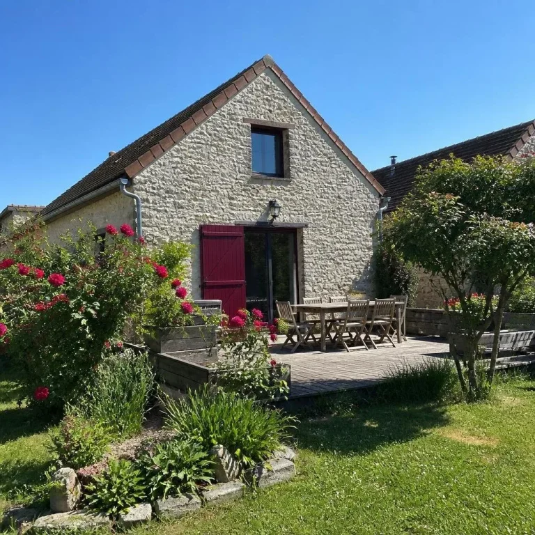 Gîte pour 4 personnes à Limetz-Villez, Gîte des Collines à Limetz