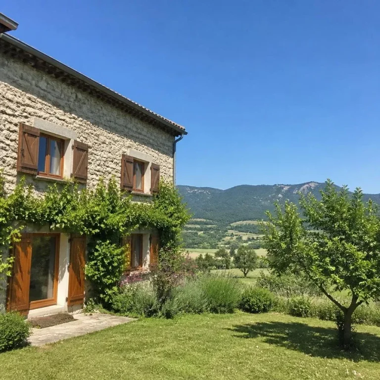 Gîte pour 7 personnes à Luc-en-Diois, Gîte des Rosiers