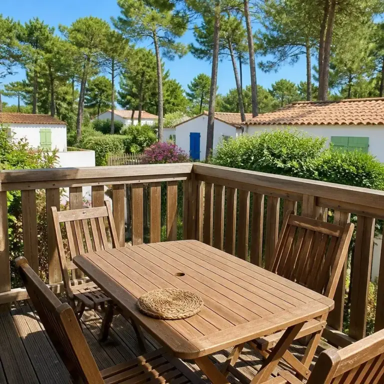 Studio pour 3 personnes à Dolus-d'Oléron, La Cabane en Bois à Dolus-d&rsquo;Oléron