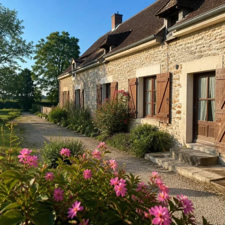 Longère pour 6 personnes à Liniez, Longère des Saules