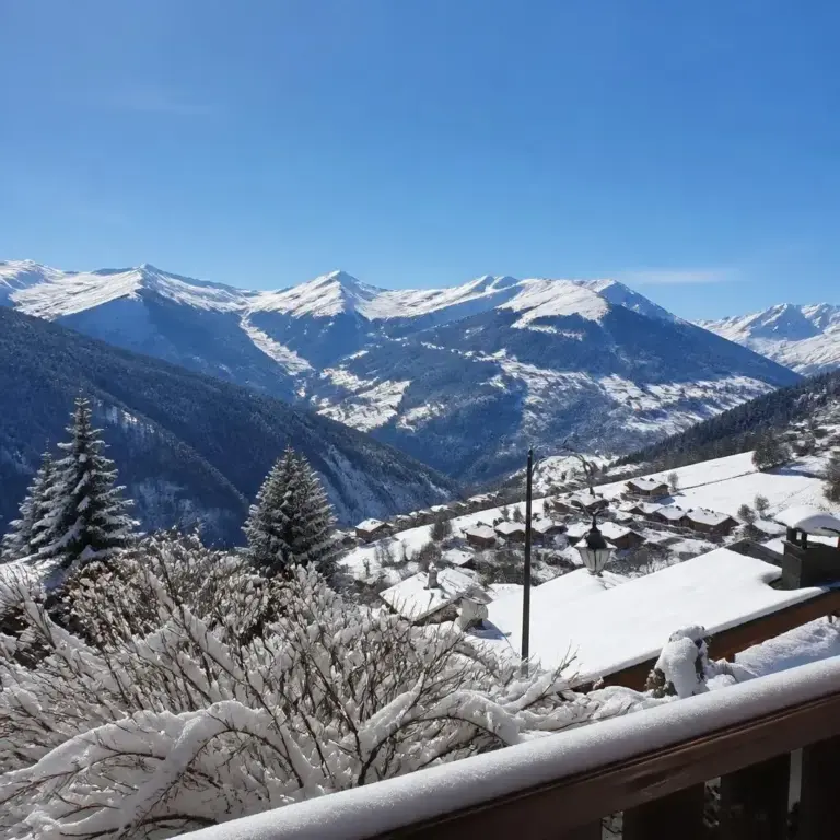 Maison pour 5 personnes à Les Avanchers-Valmorel, Maison chaleureuse avec vue dégagée