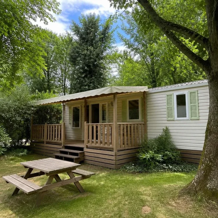 Mobil-home pour 6 personnes à Semur-en-Vallon, Mobil-home de Semur-en-Vallon
