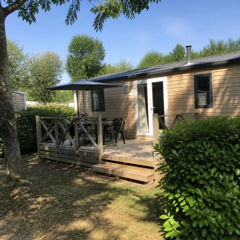 Mobil-home pour 5 personnes à Pontchâteau, Mobil-home des Charmilles