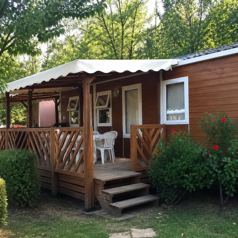 Mobil-home pour 4 personnes à Chavagnes-en-Paillers, Mobil-home des Vieux Four