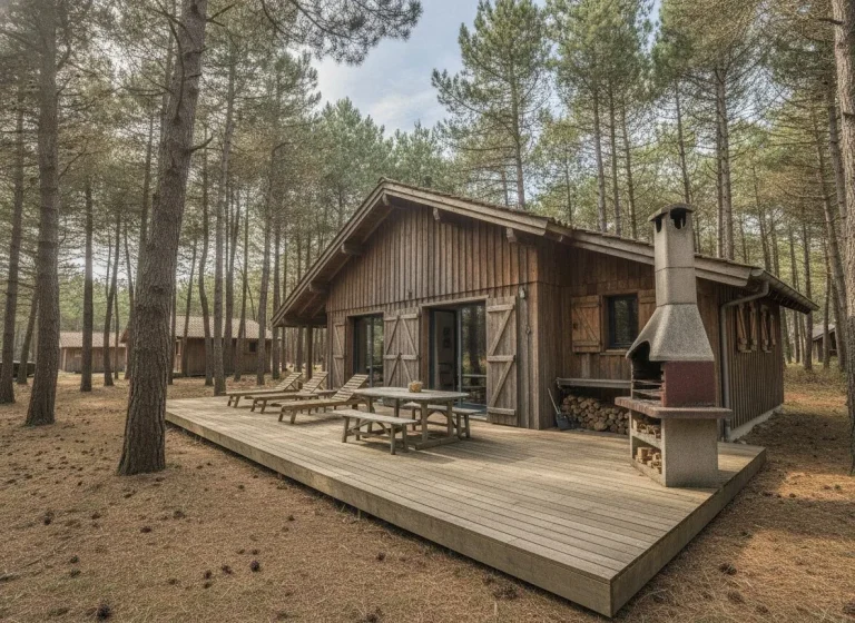 Maison pour 6 personnes à Moliets-et-Maa, Maison Forêt