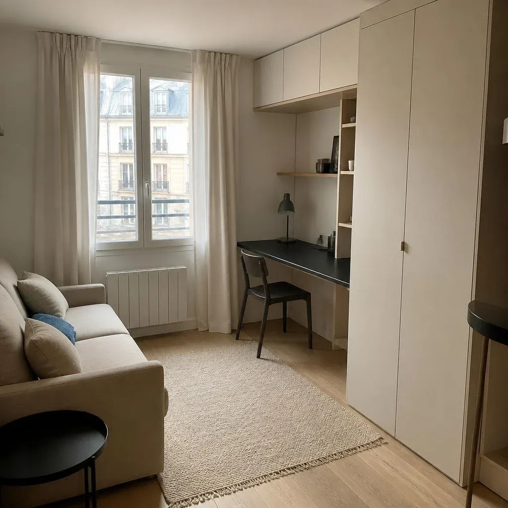 Studio avec Balcon à Paris