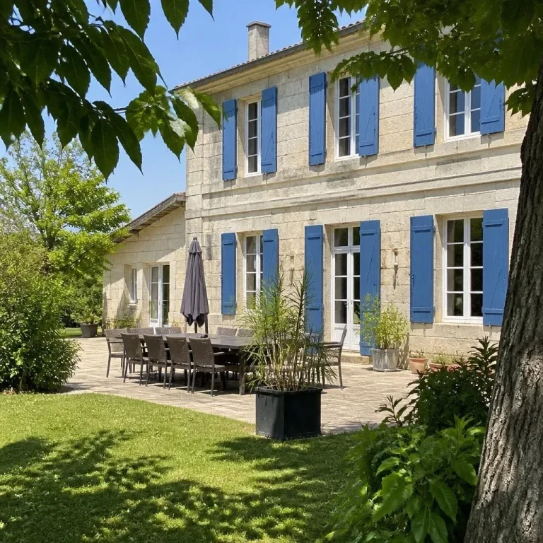 Villa pour 12 personnes à La Réole, Villa des Rosiers