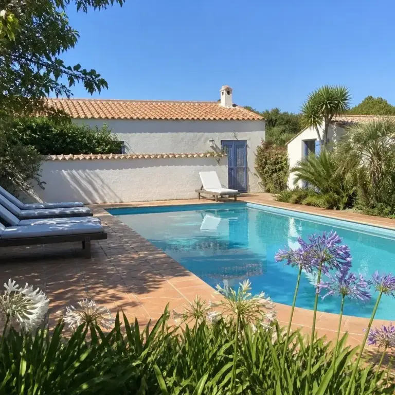 Villa pour 8 personnes à La Guérinière, Villa familiale avec piscine à La Guérinière