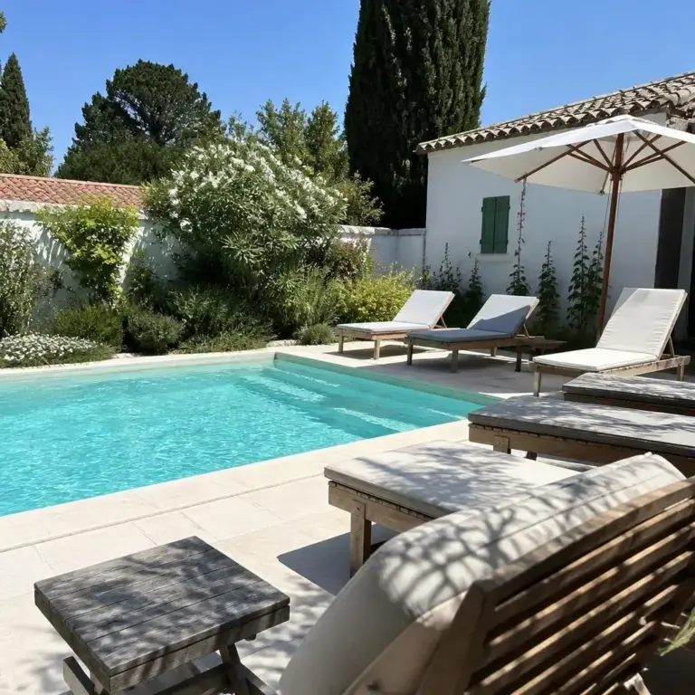 Villa pour 9 personnes à La Couarde-sur-Mer, Villa spacieuse avec piscine privée